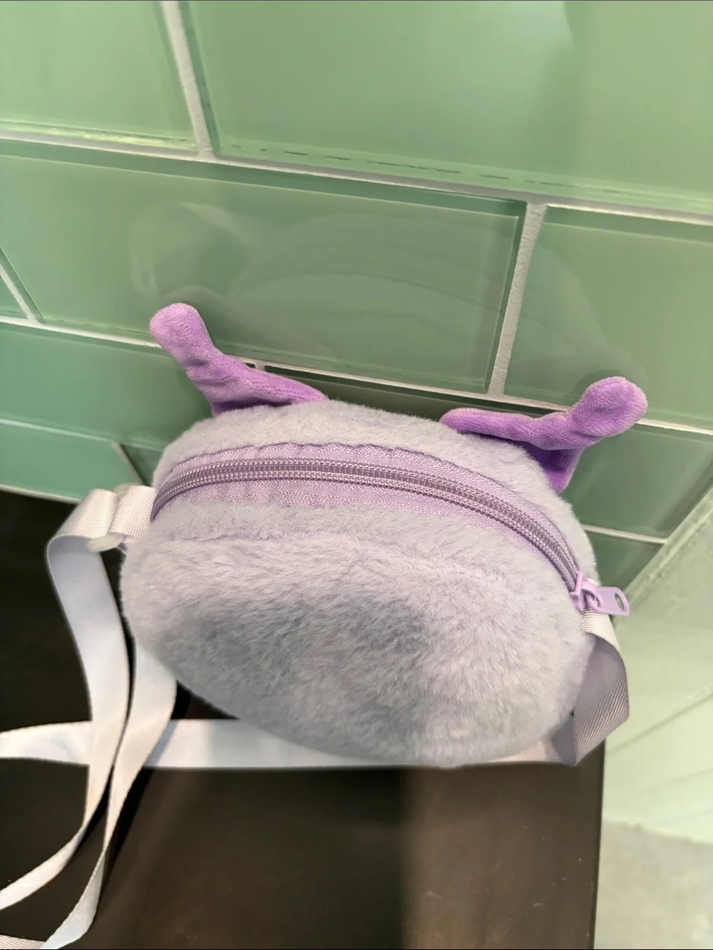 🌺 Sanrio Kuromi Plush Crossbody Bag Small